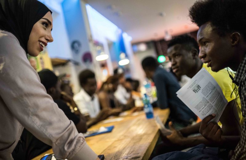 Palermo, incontro tra associazioni e migranti. Foto di studio14photo per CIAI, ente capofila del progetto “Ragazzi Harraga. Processi di inclusione sociale per minori migranti non accompagnati nella città di Palermo"