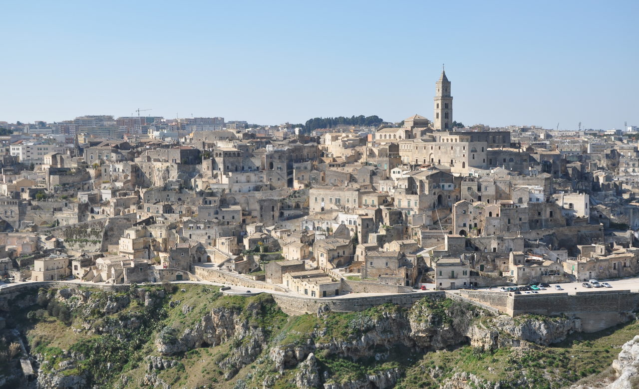 Giuseppe Ontino,Il territorio, Matera