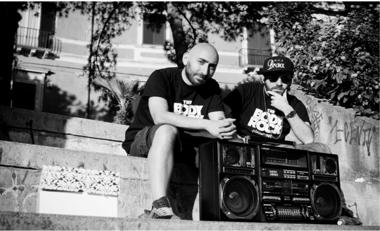 I rapper Emcee O’Zì e Fabio Farti, San Giovanni a Teduccio (NA), Gaetano Massa