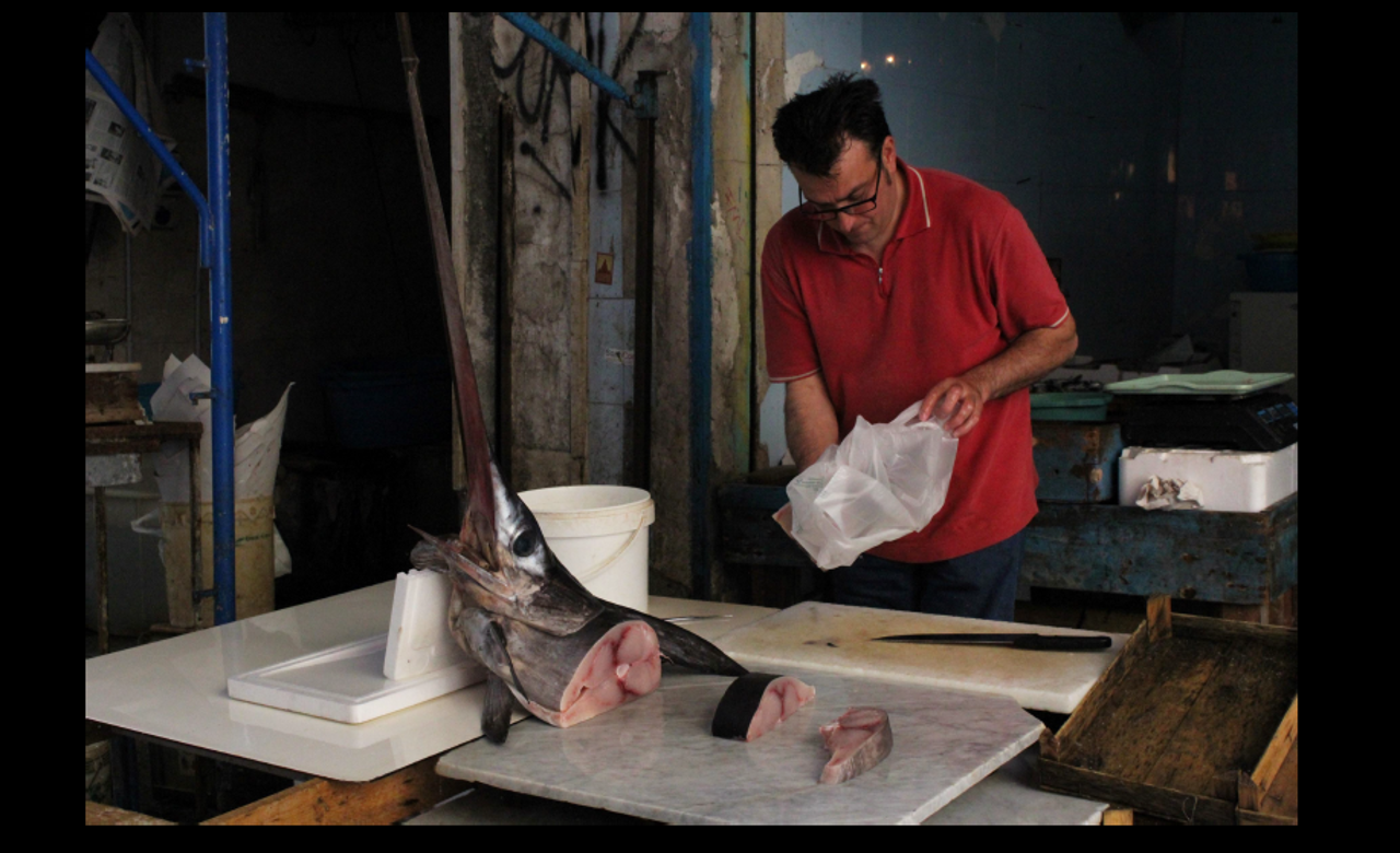 Il mercato del pesce, Palermo, Denise Siracusa