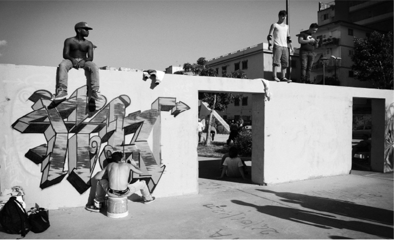 La festa hip hop “Above the Clouds” a Fuorigrotta (NA), Gaetano Massa