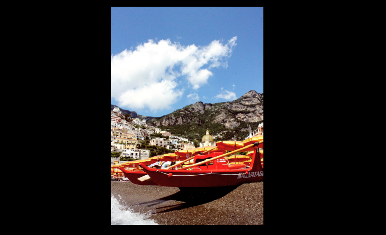 Positano beach, Ugo Fraccaro