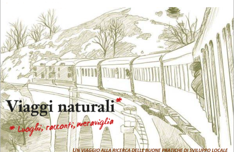 La copertina del libro "Viaggi Naturali"