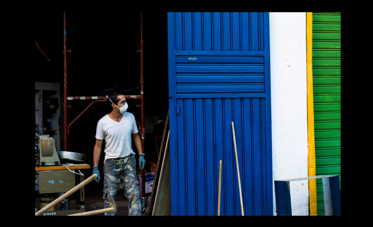 Francesco Cristiano, Uomo al Lavoro – Area Ex Officine Cosenza