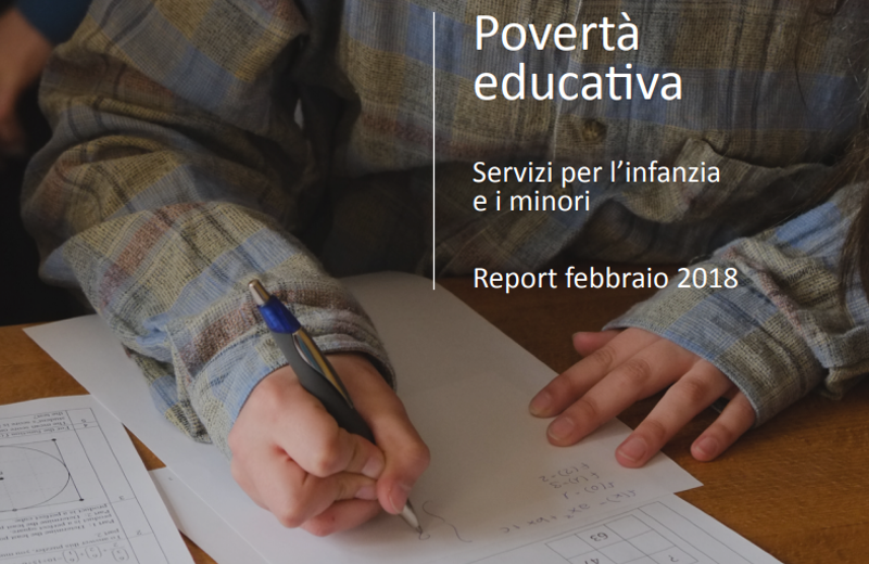 Povertà educativa, rapporto febbraio 2018