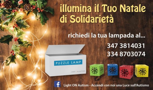 Lampada Light on Autism