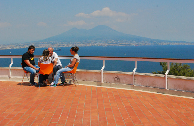 Centro la Gloriette a Napoli nato all'interno della villa confiscata al boss Michele Zaza