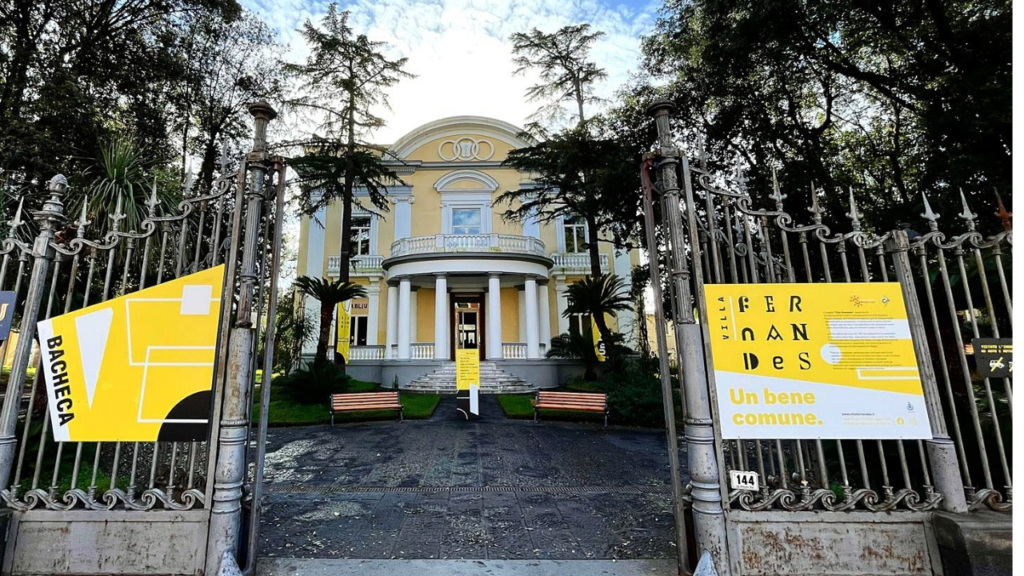 Villa Fernandes, Portici (NA), progetto sostenuto con la terza edizione del bando per la valorizzazione dei beni confiscati