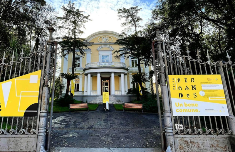 Il progetto Villa Fernandes a Portici