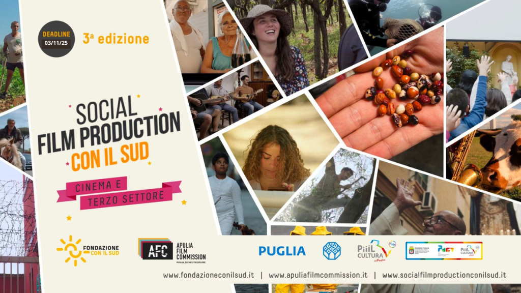Apulia film commission e Fondazione Con il Sud