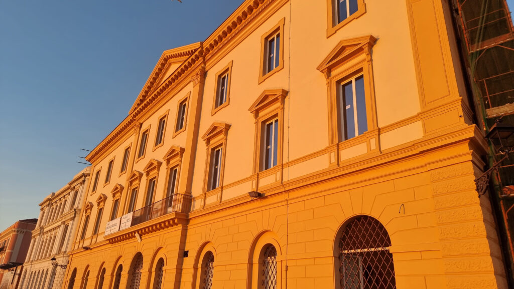 facciata di Palazzo Amati